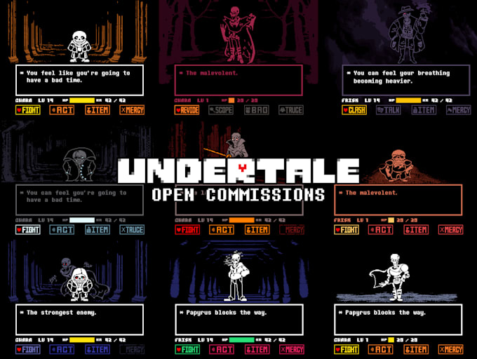 make you an undertale sprite
