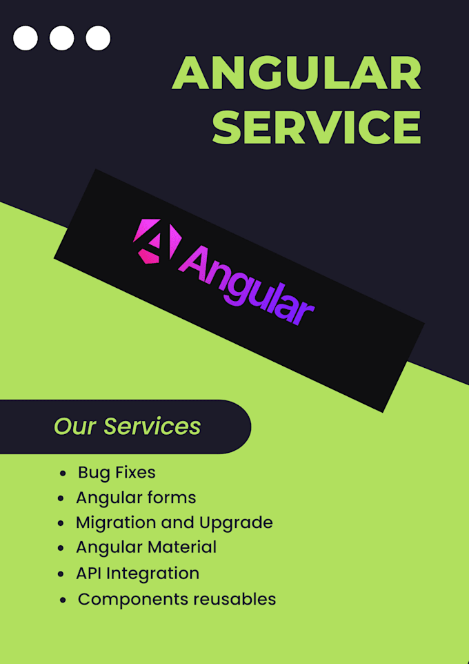provide expert angular development services