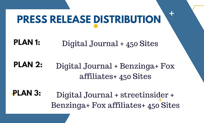 press release distribution on premium sites