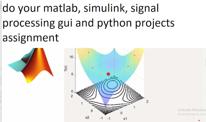 do your matlab, simulink, signal processing gui and python projects assignment