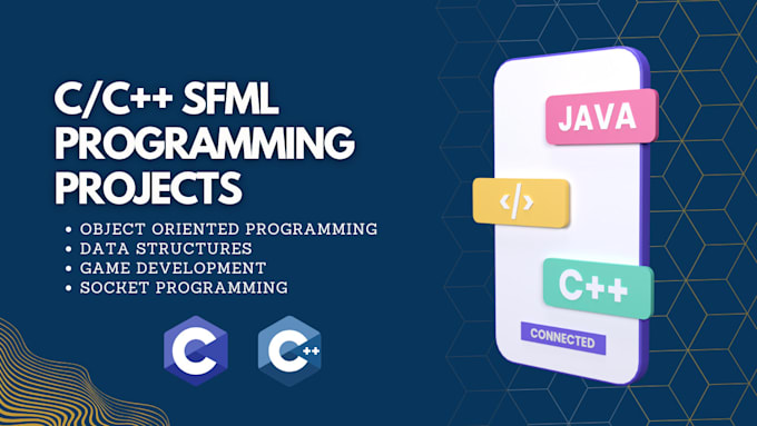 do c, cpp tasks and develop 2d sfml games