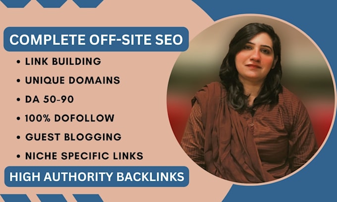 do complete off site SEO for your website