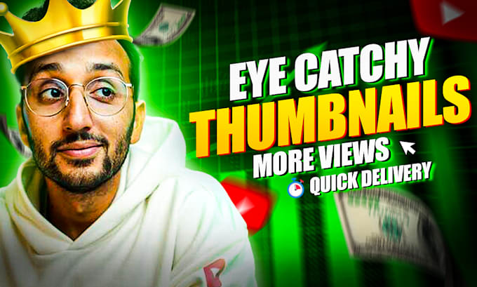 create high CTR youtube thumbnails