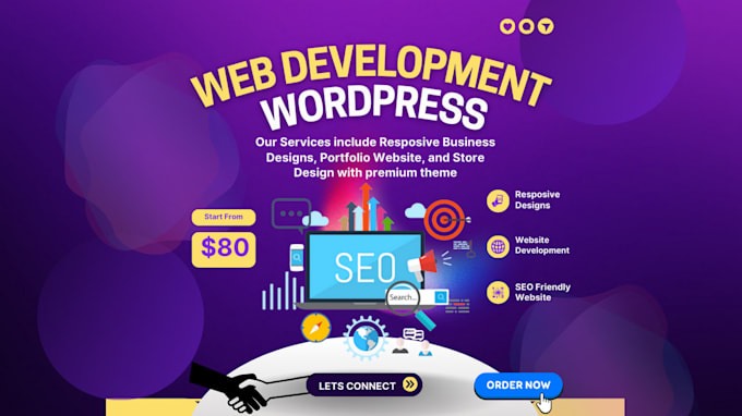 create, design and revamp wordpress and framer website