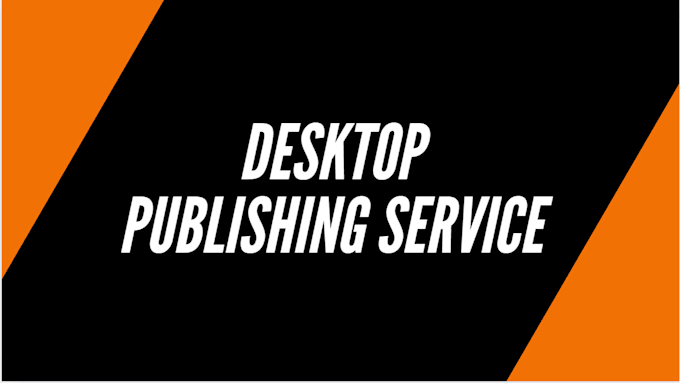provide desktop publishing services for any language