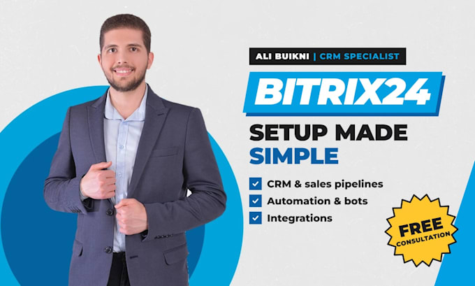 setup bitrix24 for you with comprehensive support