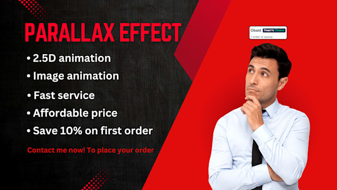 do parallax effect on your images in 8 hours
