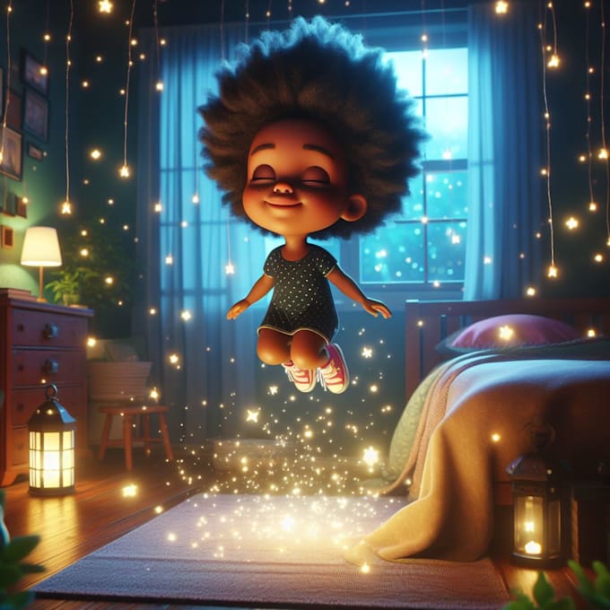 create captivating children story book illustration using ai
