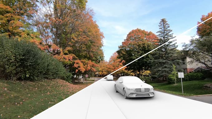 make a stunning vfx shot with 3d objects, cgi in your video