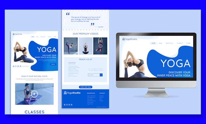 design stunning website mockup, wireframe, header, banner in figma