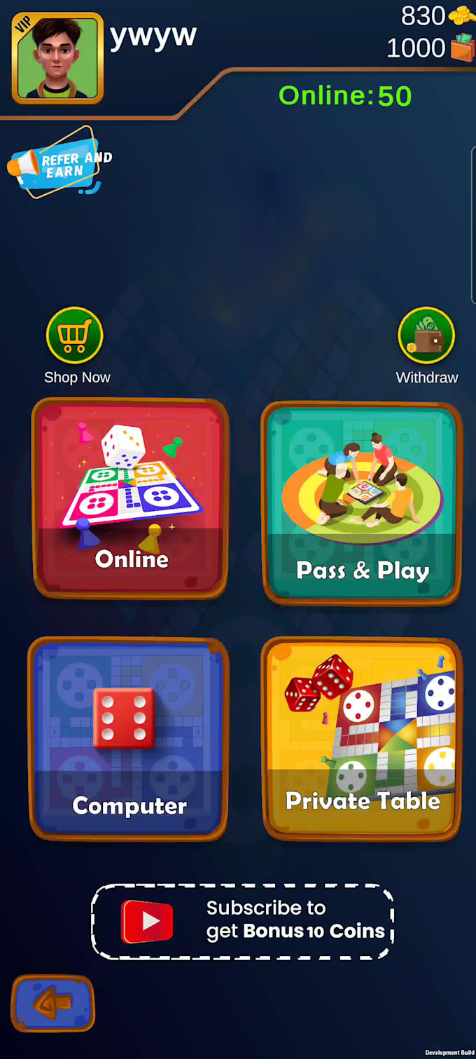 develop a ludo game 2d, 3d multiplayer
