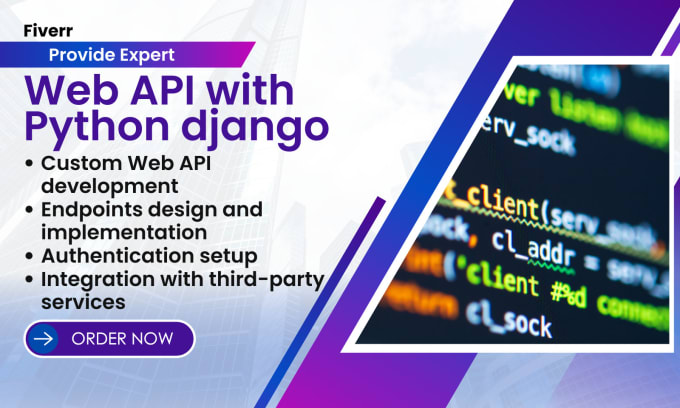 Do web api with python django rest framework for back end development ...
