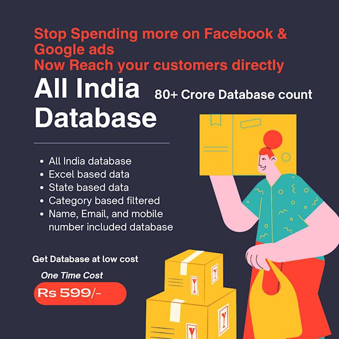 provide all india database at unbeatable low costs
