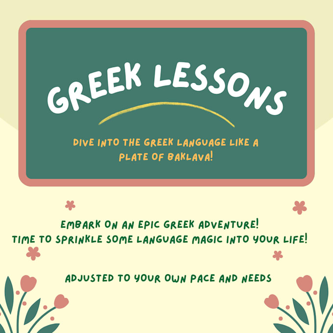 teach you greek easily