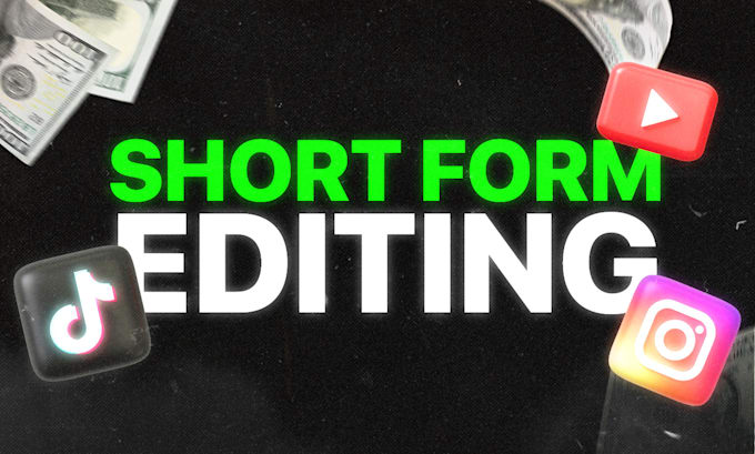 do short form video editing for social media handles