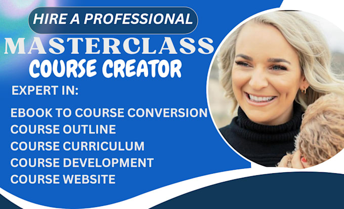 do curriculum research and create your online course content, training course