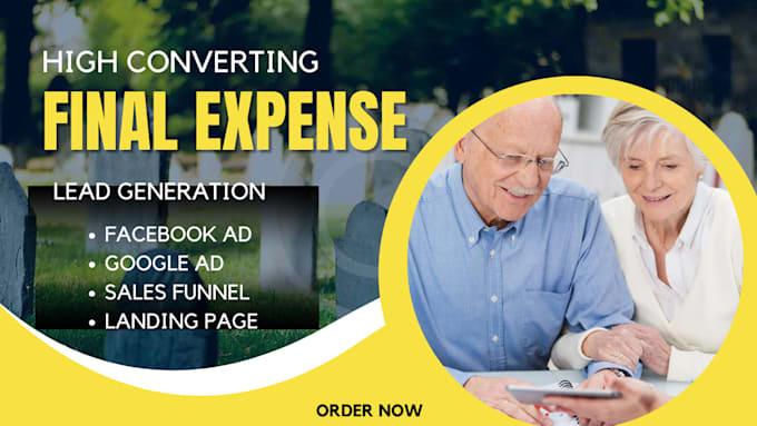 generate final expense burial insurance lead generation burial website