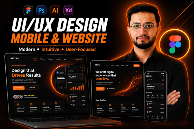 create stunning website UI UX designs using figma