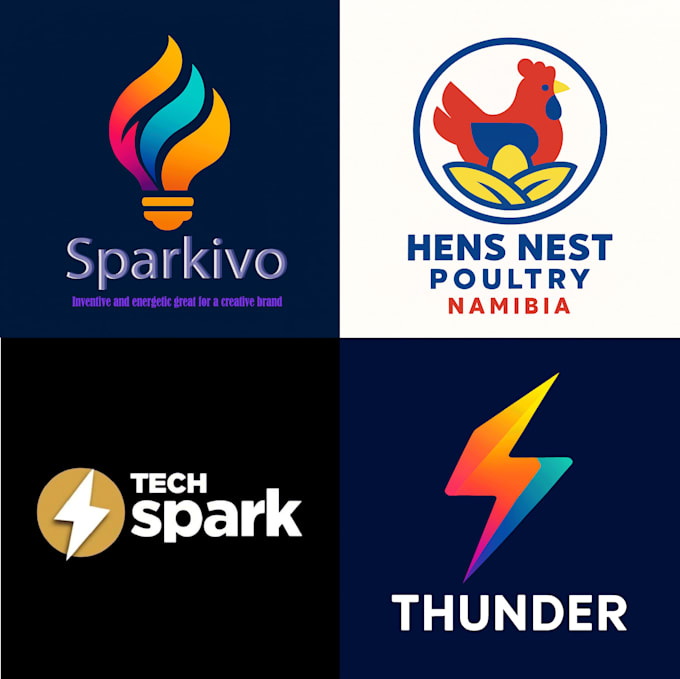 design unique, business ready logo in 24 hours