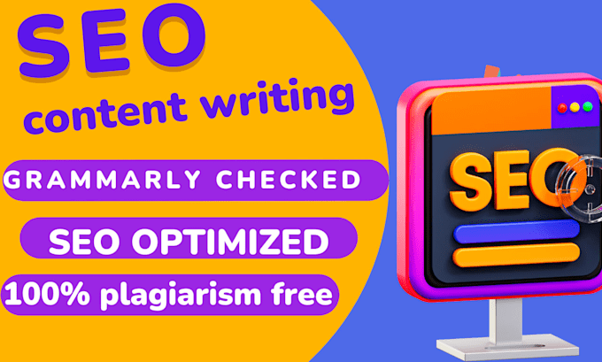 do seo optimized content writing
