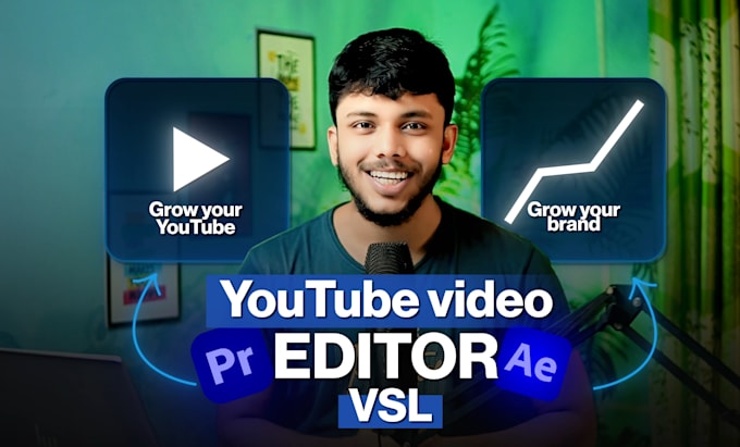 do professional video edit, youtube video editing and vsl