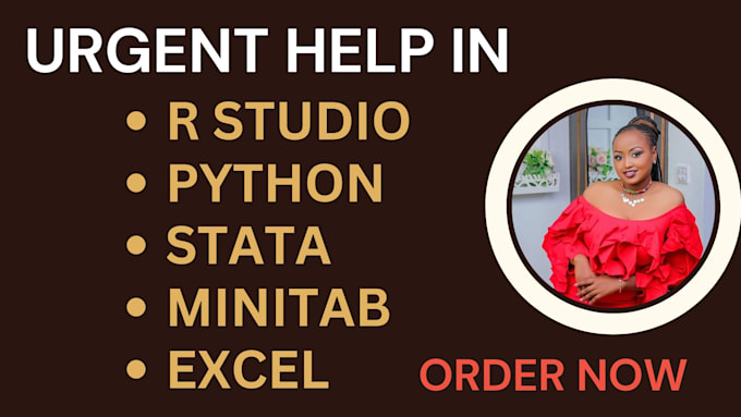 do statistical data analysis using r,  python, spss, excel