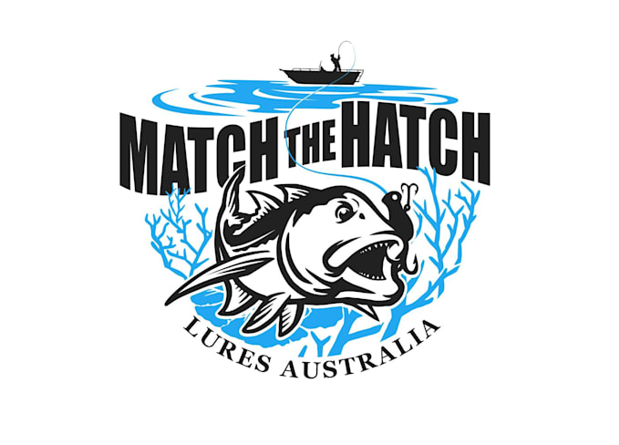 design a logo for your hunting, fishing, mountain and climbing adventure