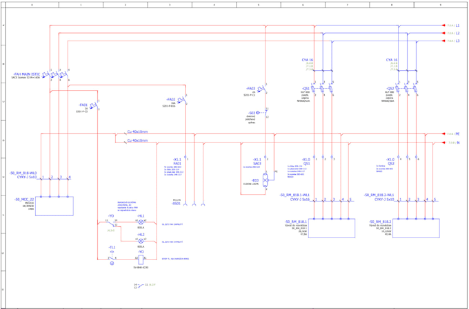 redraw cad electrical schematics into eplan electric p8