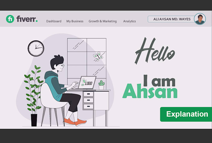 create explanation animation video