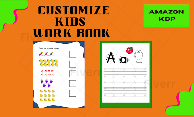 create customize math workbook, puzzle, colouring book