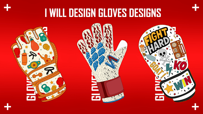 do professional boxing, goalkeeper or any other gloves designs