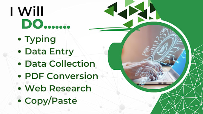 data entry, manual data entry typing work, convert PDF to word, data collection
