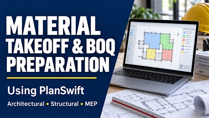 prepare material takeoffs and boq for all trades