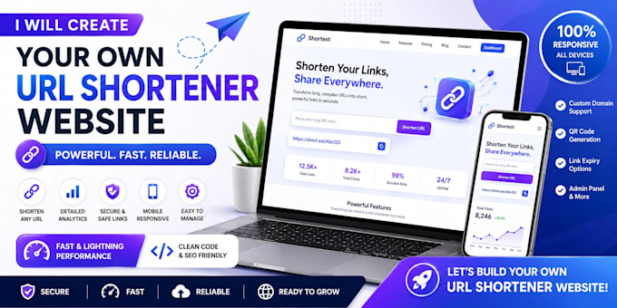 create a url shortener website your own URL shortener