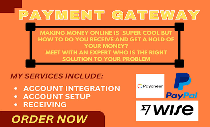 bucketie and integrate shopify payment or payment gateway payoneer, paypal, wise