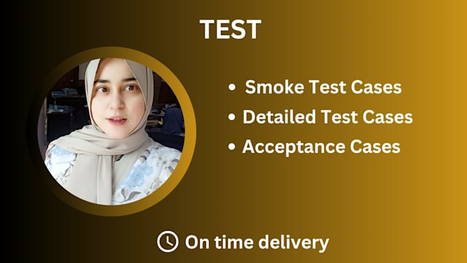 do test case writing for you