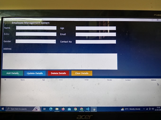 Do a employee management system with python and database by Vishwa478 ...