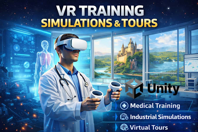 be your unity ar vr developer for meta quest htc vive xr