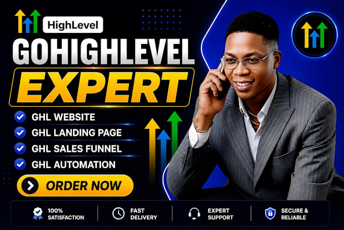 gohighlevel expert go highlevel sales funnel go high level website, landing page