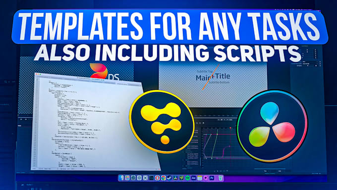 create davinci resolve templates for your project or firm