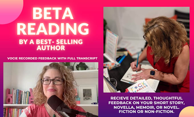 Beta read your work in progress by Heather_vickery | Fiverr