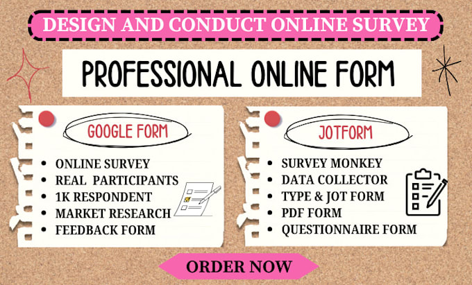 fill online survey or survey monkey, google form questionnaire with  respondent