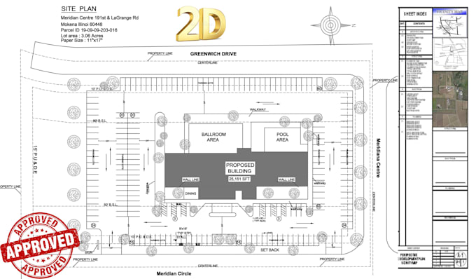 Draw site plan your property plot , 2d site plan for permit in a day by ...