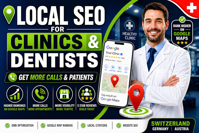 localize nurse, dentist services for germany  switzerland austria