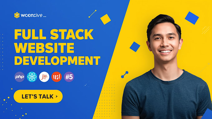 full stack front end developer build and rebuild websites