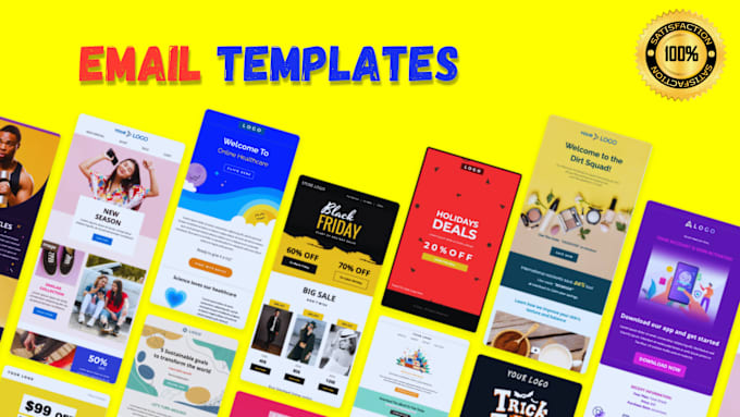 Design a professional html email template or newsletter by Faryal