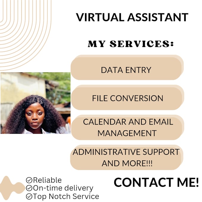 be your personal and administrative virtual assistant