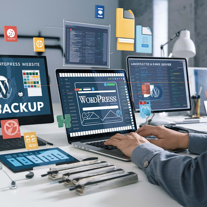 migrate wordpress website or domain to any hosting