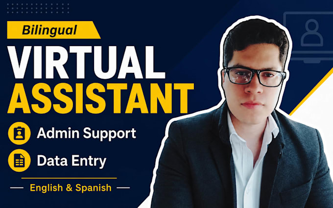 be your bilingual virtual assistant for data entry