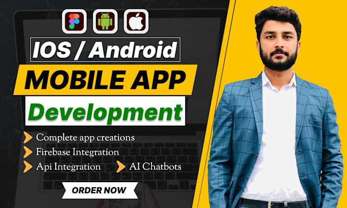 your mobile app builder, mobile app creation, android and ios app development